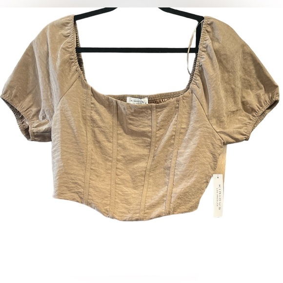 Kirious Los Angeles Crop Top nwt sz Xl - Picture 1 of 4